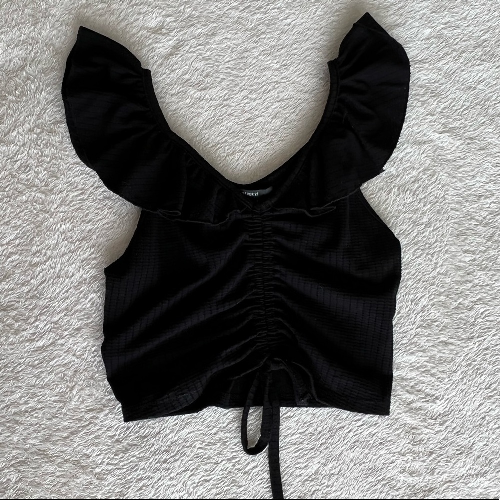 Black Crop Top